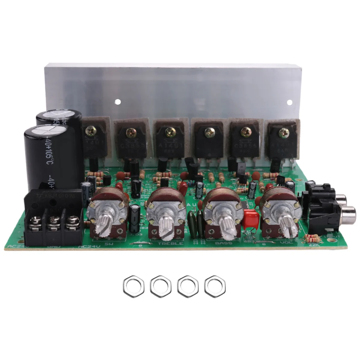 

Audio Amplifier Board 2.1 Channel 240W High Power Subwoofer Amplifier Board AMP Dual AC18 - 24V Home