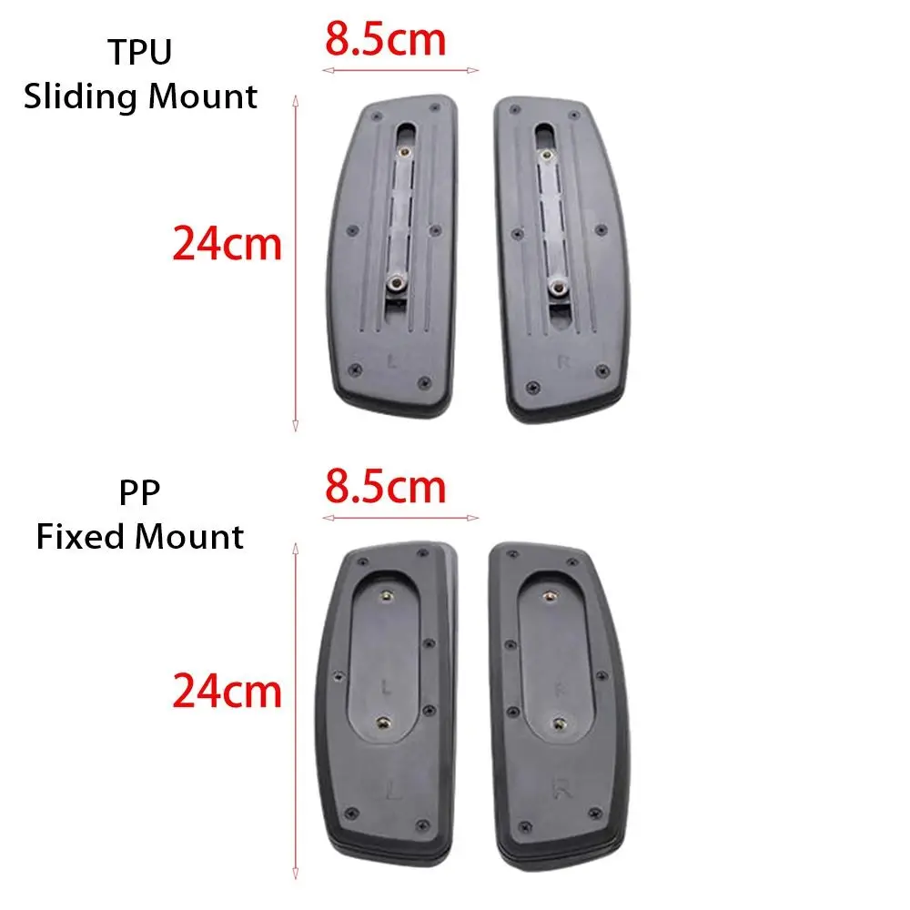 Replacement Armrest Arm Pads with Mounting Hole Easy Installation Water Resistant Desk Chair Arm Pads Gaming Chair Parts