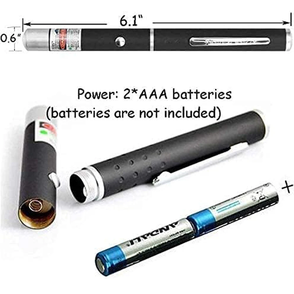Mini 2 in1Cat Keychain Fun Pointer No battery Portable Laser pointer LED Training Torch Pet Cat Tickle Toy Flashlight 5