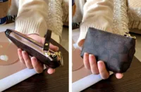 Nouveau Portefeuille Classique 2026 à Motif Floral, Mini Portefeuille Femme, Petit Sac à Monnaie, Porte-Change, Portefeuille en Cuir, Sac de Rangement, Porte-Cartes 5