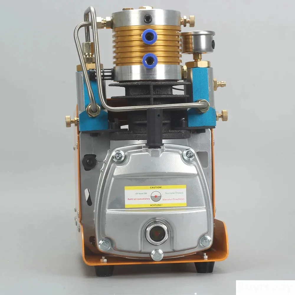 자동 정지 PCP 펌프 고압 공기 압축기, 전기 압축기 펌프, 공압 탱크, 110V, 220V, 80L/min, 4500Psi, 300Bar, 30Mpa