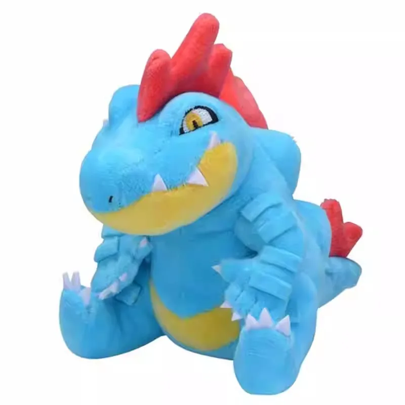 

New Original Pokemon Fit Feraligatr Plush Toys Soft Stuffed Animals Doll Children's Birthday Gifts