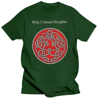2024 King Crimson hommes Discipline noir T-shirt noir harajuku hommes vêtements surdimensionné T-shirt graphique t-shirts T-shirt 4