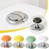 New Universal Round Shaped Colorful Toilet Tank Button Plastic Toilet Button Creative Labor-saving Toilet Tank Button Aid 2