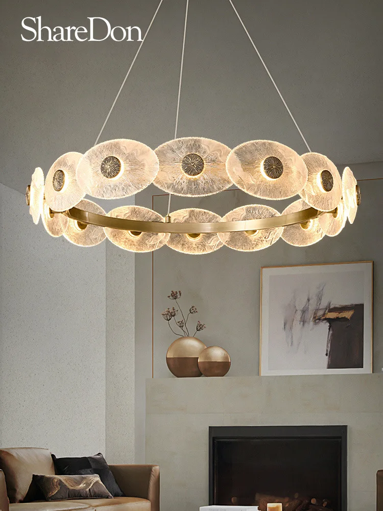 

lighting dining room glass ball bubble glass lamps modern mini bar hotels circle ceiling decoration deco maison dining room