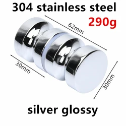 Premium Stainless Aluminum Alloy Glass Door Handle (304 stainless steel)