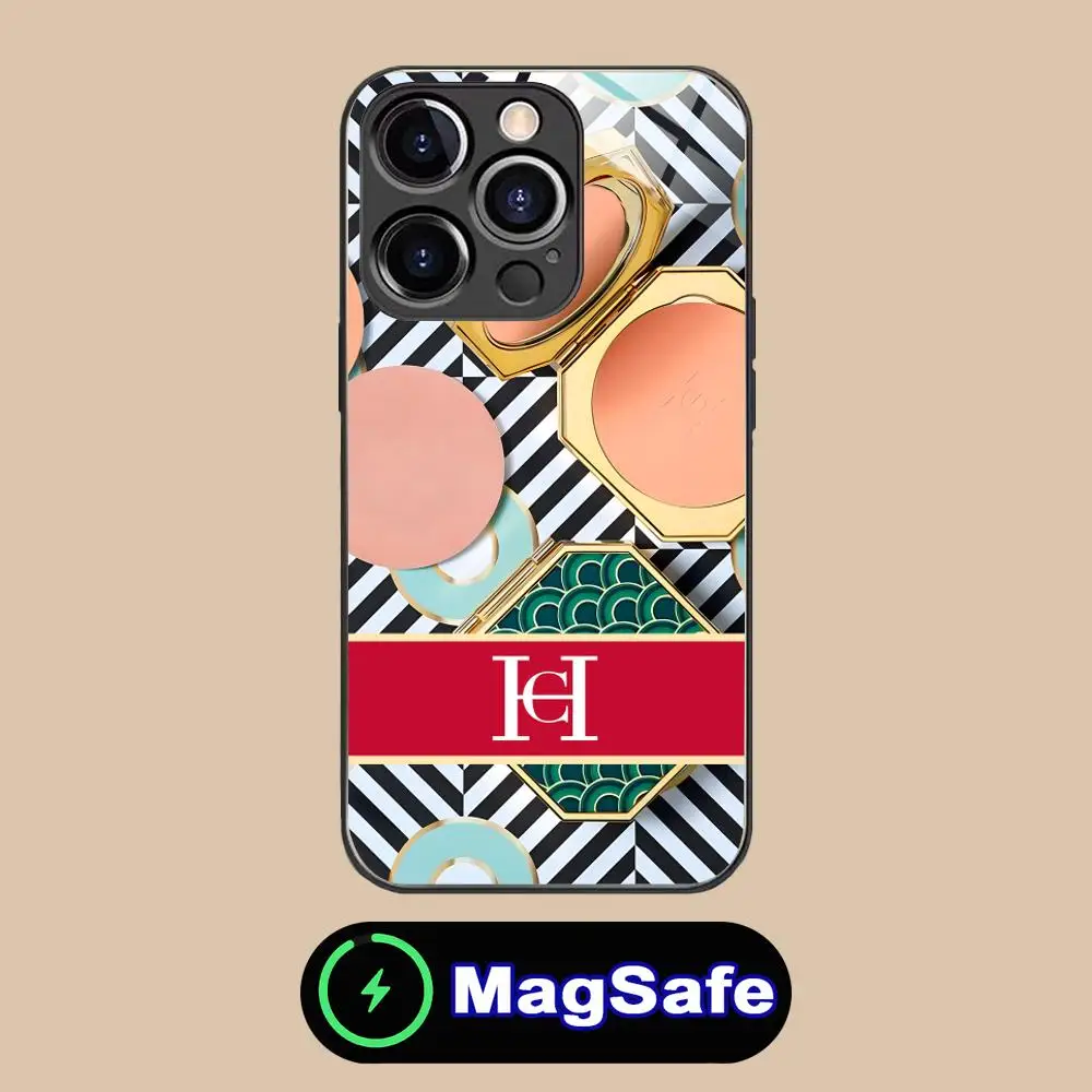 Mode CH Mobile Handy Fall für iPhone 17 16 15 14 13 12 11 Pro Max Plus Mini MagSafe Glas Farbe Abdeckung Luxus Abdeckung – Detail 12