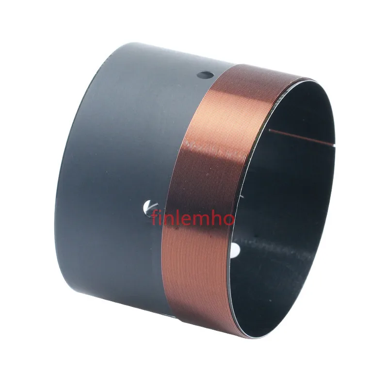 4-Inch Speaker Woofer Voice Coil with Copper Wire and Black Aluminum Former