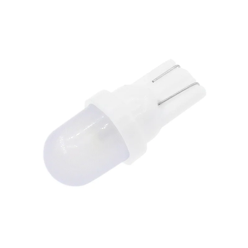 10PCS T10 LED Reading & License Plate Light Bulbs - 6V Bright White