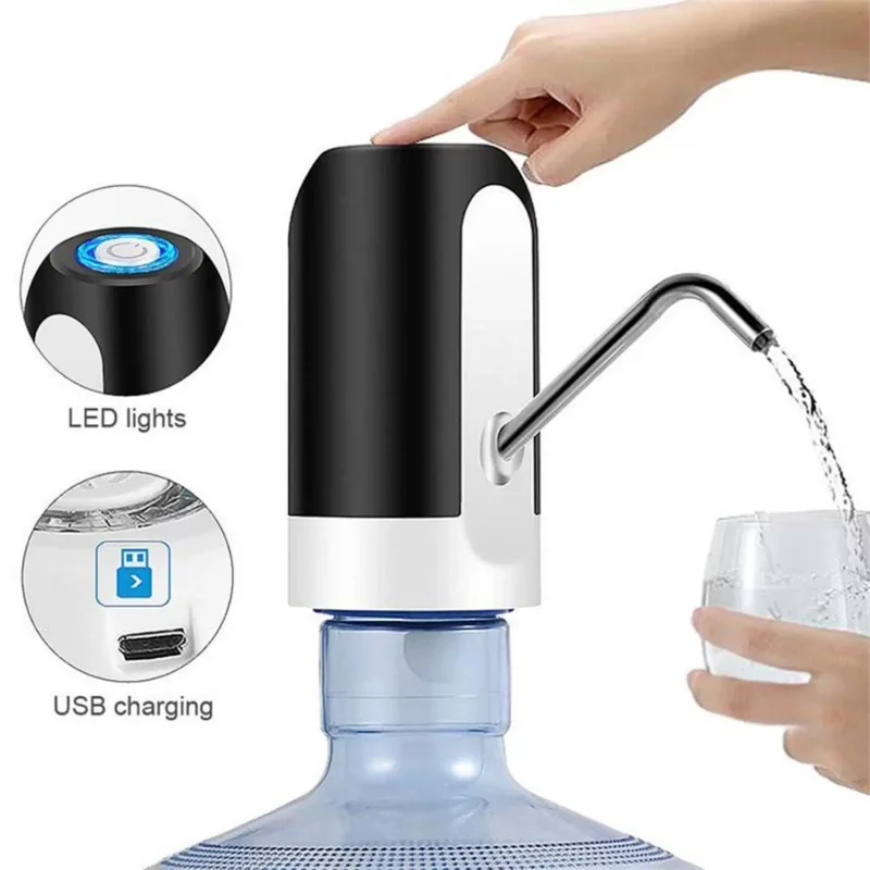 Universal Electric Pump For Gallon With USB Charging Bottle Gallon Water Pump water pump water bottle pump