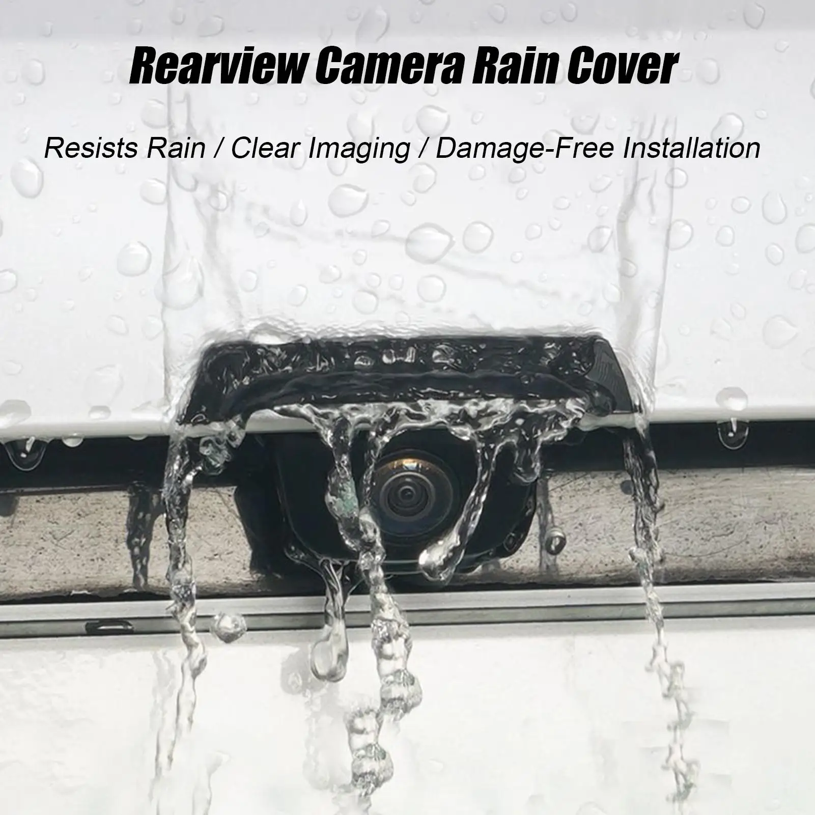 Rain Cover For Car Reversing Camera Backup Camera Rain Shield Car Reversing Camera Dust Proof Enhance Safety Protective Cover