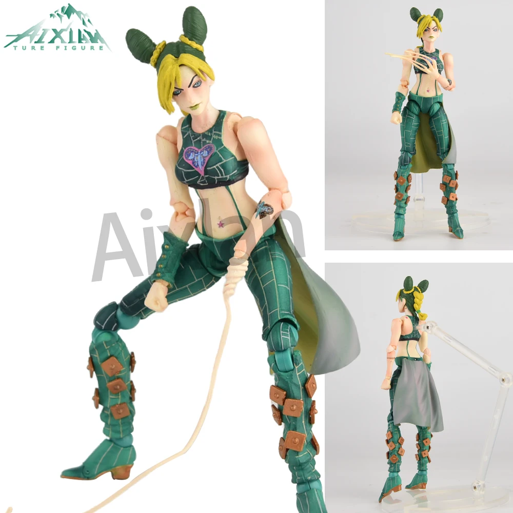 

16cm JoJo's Bizarre Adventure Anime Figure Kujo Jotaro Jolyne Cujoh PVC Action Figure Collectible Model Toys Kid Gift