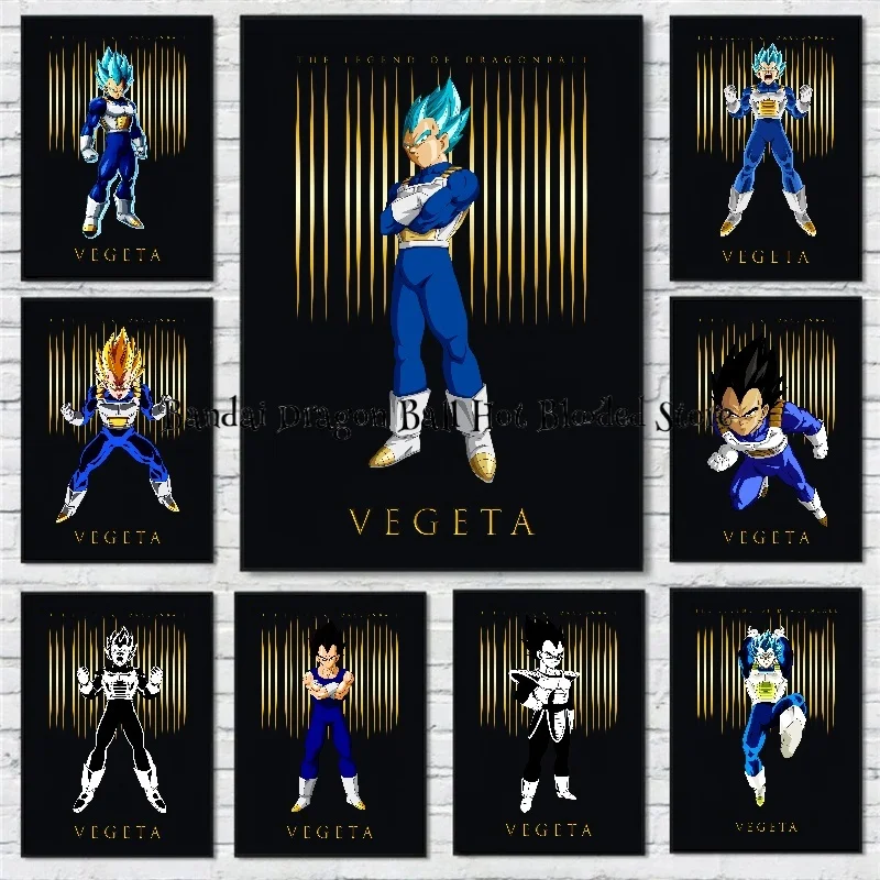 

Dragon Ball Decorative Painting Japanese Classic Anime Characters HD Poster Picture Modern Home Wall Decoration Canvas Painting