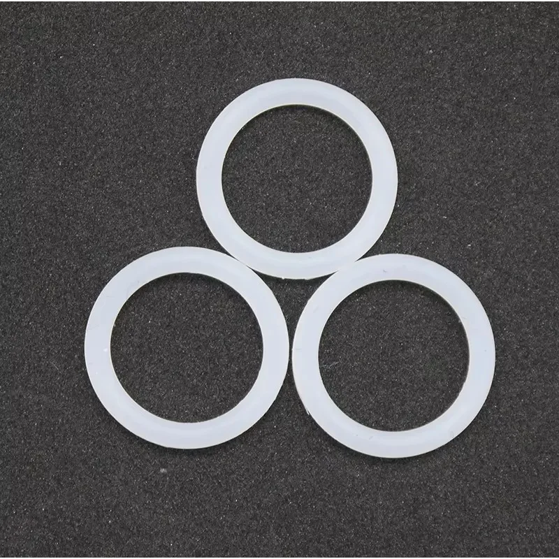 10/50pcs VMQ Silicone Ring Gasket CS 2mm OD 5 ~ 80mm Food Grade Waterproof Washer Rubber O-ring
