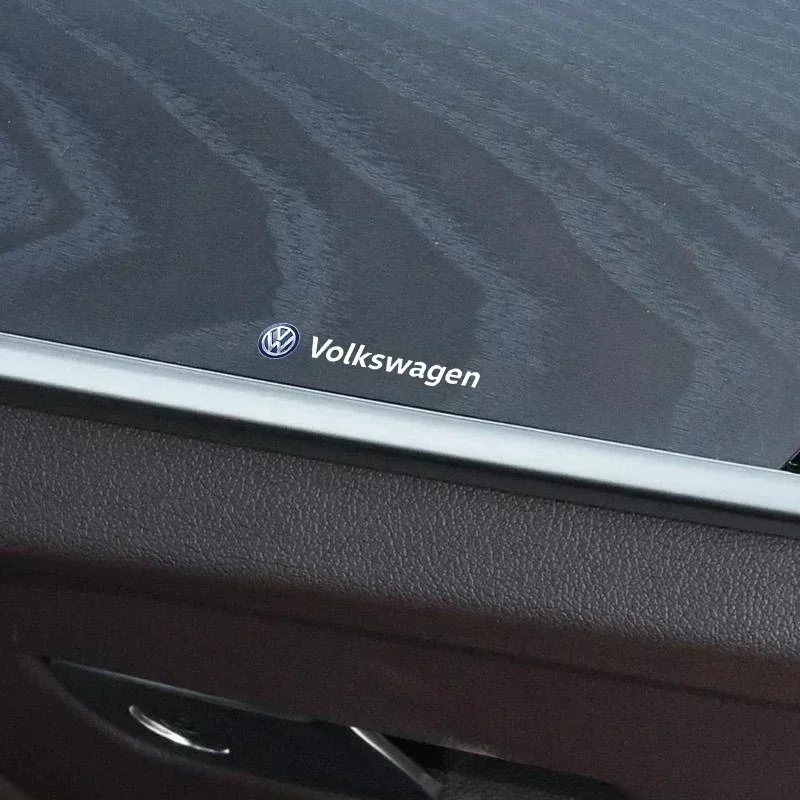스타일링 몰딩 VW GTI GOLF 2026 인기 상품 VW VOLKSWAGEN 1/2/5/10개 PVC 자동차 도어 핸들 배지 보호 데칼 와이퍼 스티커