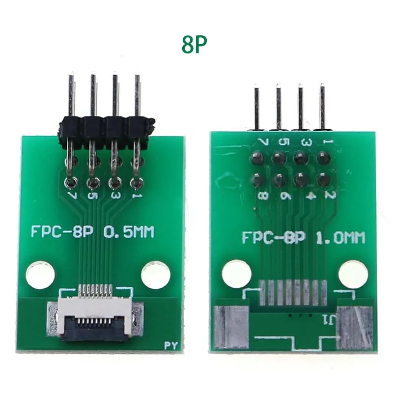 1PC FFC/FPC Adapter Board 0,5mm Zu 2,54mm Stecker Looper 6/8/10/12/20/24/26/30/34/40/50/60/80-pin Flexible Kabel Adapter Board – Detail 20