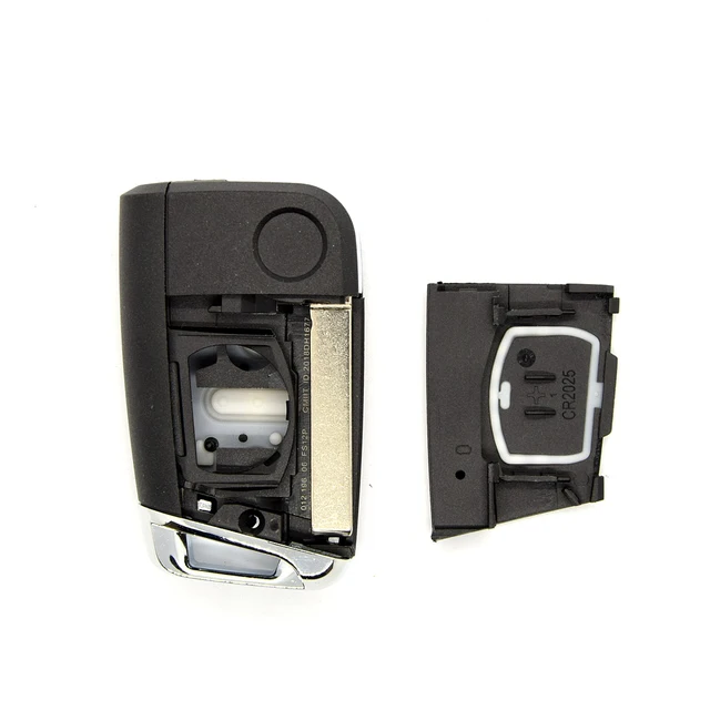 ที่ดีที่สุด KEY3 ปุ่มดัดแปลงพับรีโมทกุญแจรถ Keyless สําหรับ Volkswagen VW Golf 7 GTI MK7 Skoda Octavia A7 ที่นั่ง 2