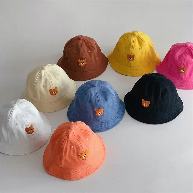 Casquette Bébé Anti-UV En Coton - Protection Soleil été - Tailles 0-3 Mois à 2-4 Ans