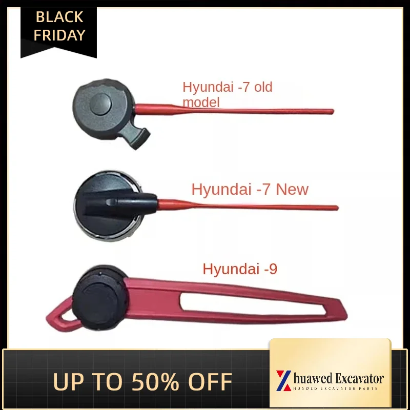 

For Hyundai R60 150 215 225 265 275-7/9 Hydraulic Safety Lock Pilot Handle Lock Excavator Accessories