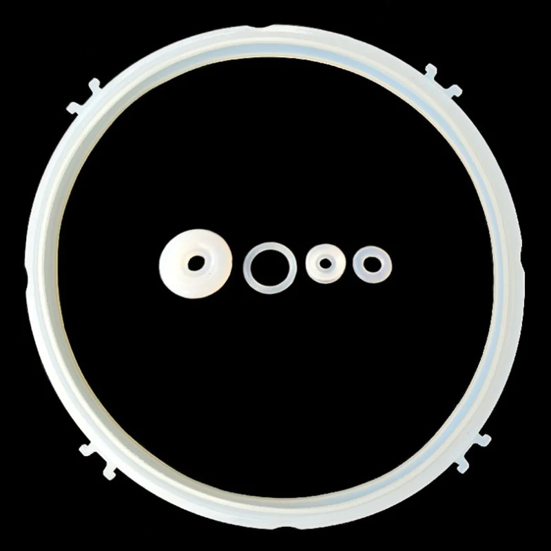 Electric Pressure Cooker Gasket Repalcement Cooker Sealing Ring 22-24cm Diameter High Elasticity Silicone Rubber Standard silicone pressure cooker gasket