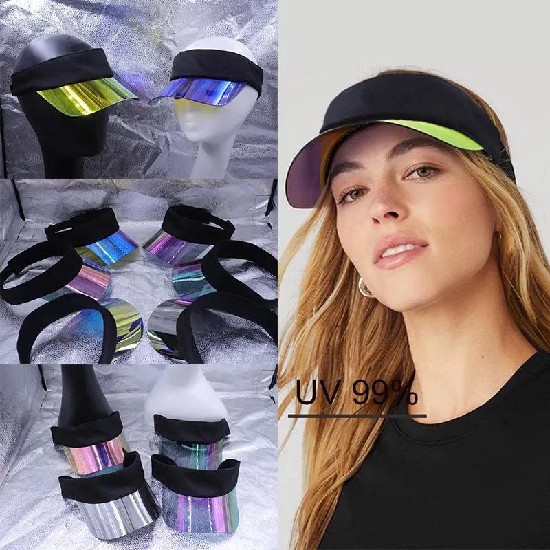 Sports Headwear Multicolor Yoga Women Summer Hats Empty Top Outdoor Sport Visors UV Protection Casual Baseball Cap Sunscreen Beach Accessories