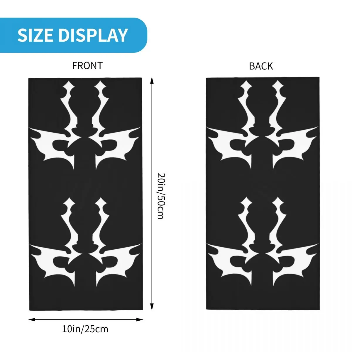 Legacy Raziel Magic Scarf Neck Gaiter Bandana Multi-use Cycling Balaclava Unisex All Season cycling bandana neck wrap neck gaiter bandana neck cover multifunctional bandana