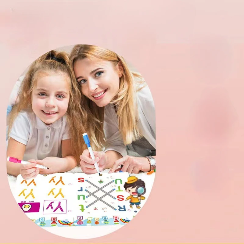 Pen Control Training with Erasable Paper for Fun Beginners Basic Handwriting Practice and Pen Control Training 3