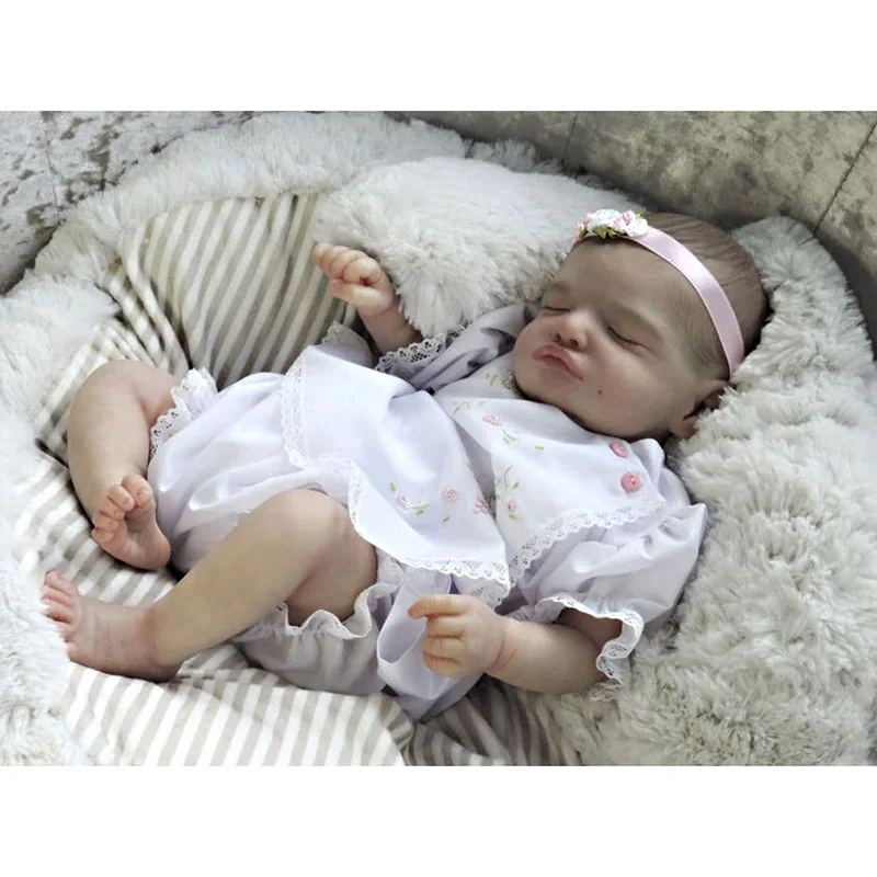 

50CM Reborn Baby Doll Girl Newborn Sleeping For Children Gifts Boneca Renascida Brinquedo Bebe Para Crianças