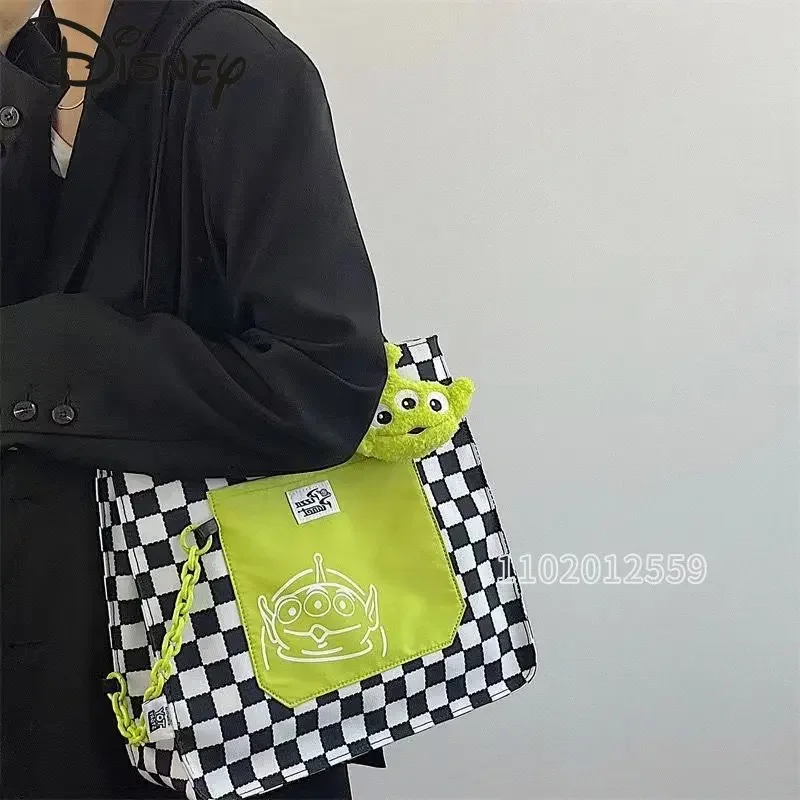 Disney Toy Story New Women's Handbag Cartoon Fashion Women's Shoulder Bag Luxury Brand Women's Bag Large Capacity High Quality