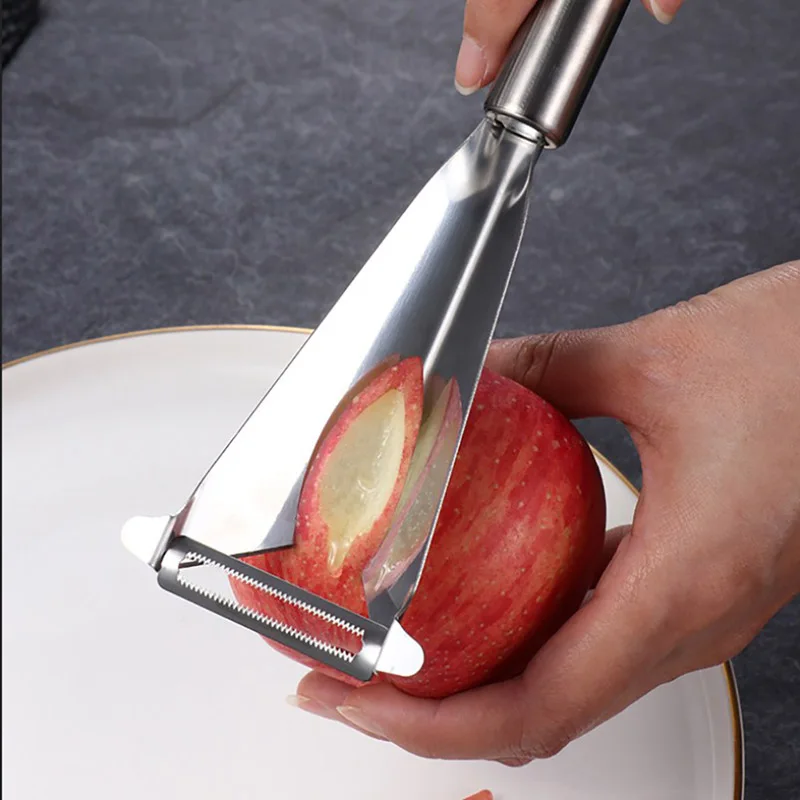 Stainless Steel Vegetable Knife Slicer Stainless Steel Fruit Carving Knife Fruit & Vegetable