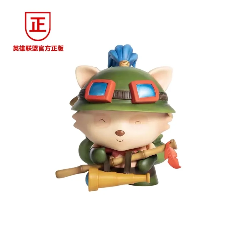 

Товары, оригинальная Лига Легенд Teemo LOL, Подлинная коллекция, модель персонажа из игры, анимационный персонаж, экшн-игрушка
