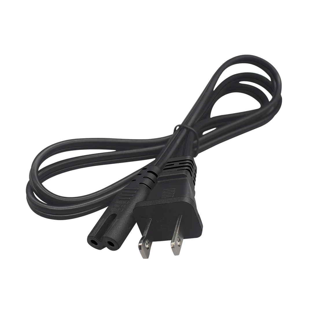 JORINDO NEMA 1-15P to IEC320 C7 Power Cable 2 Slot Polarized to Figure 8 shape interface AC Adapter Power Cord Power Cable Power Cord Ac Adapter