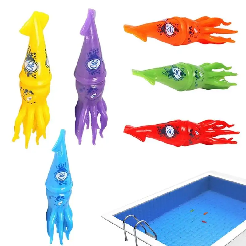 

Swimming Fish Toy Swimming Fish Octopus Toy Kids Pool Toys Diving Toys Set Octopus Sinking Fish Pool Toys Underwater Pool Toy