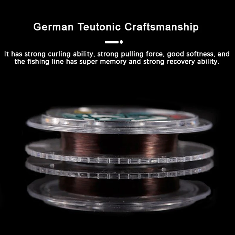 50 Meters German Legend Nylon Line Original Silk Fishing Line Main Subline Fishing Angling Supplies