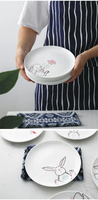 Appetizer Plates Pottery Barn Rabbit Plates Metahom Spring Salad