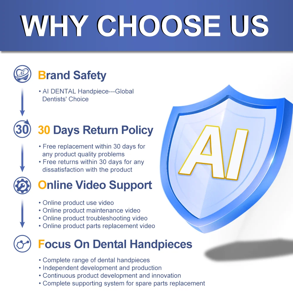 AI-Endo 16:1 Wireless Dental LED Endo Motor Apex Locator Root Canal Therapy Fit Niti Files Endodontics Instruments Basic Version 2