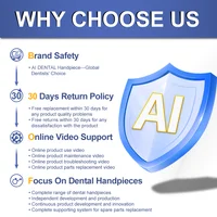 AI-Endo 16:1 Wireless Dental LED Endo Motor Apex Locator Root Canal Therapy Fit Niti Files Endodontics Instruments Basic Version 2