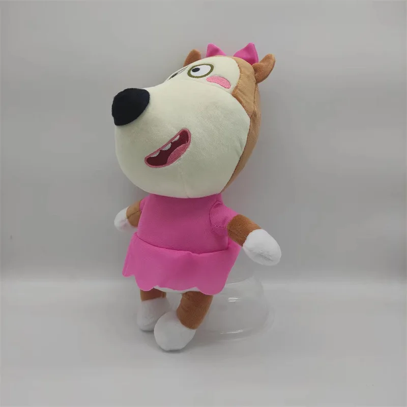 Novo anime quente dos desenhos animados wolfoo família lucy brinquedos de  pelúcia kawaii pequeno lobo macio recheado bonecas presente de natal das  crianças 30cm - AliExpress