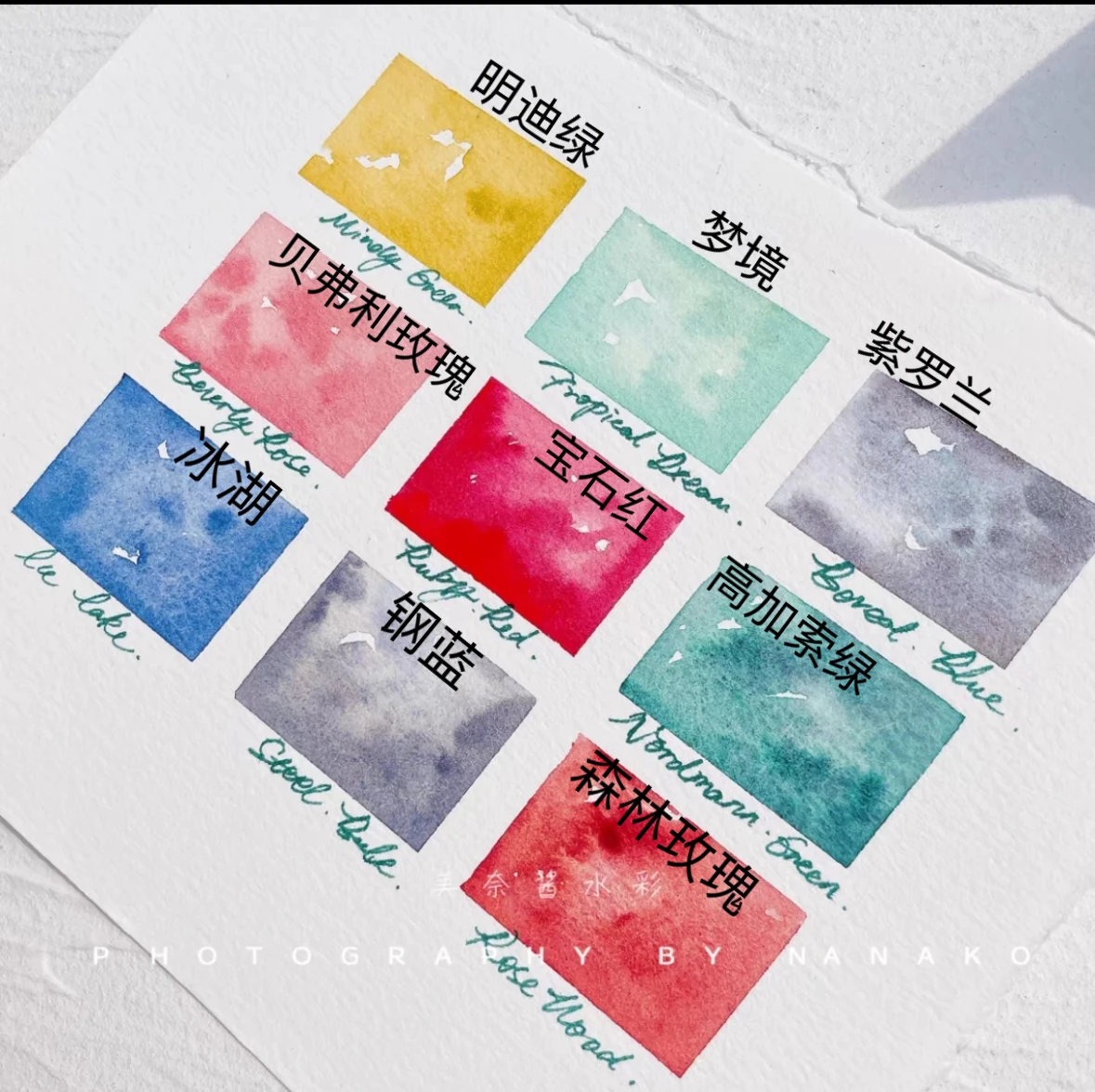 Belgium Isaro Artist Watercolor Paint 70 Colors acuarela Split Limited Color 6 Color Set Professional Drawing Art Supplies 5