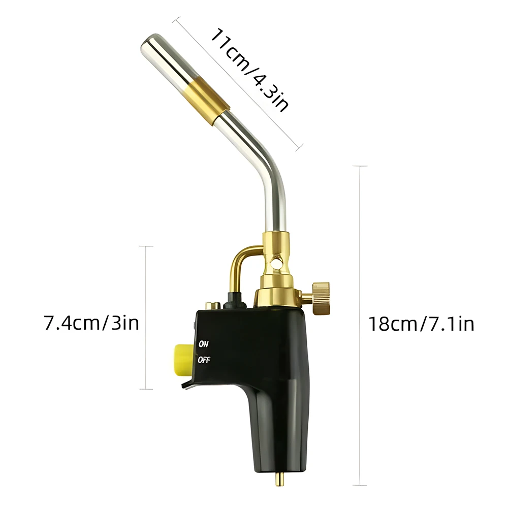 TS8000 Air Conditioner Repair Welding Tool Outdoor Camping Defense Lighting Tool Flamethrower BBQ Gun Cookie Baking Gun 5