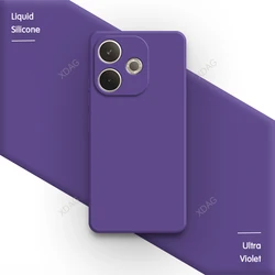Premium Soft Silicone Square Phone Case - High-Quality Back Cover for OPPO A5 5G Energy (Ultra Violet)