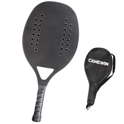 Spot Camewin New Racket Pala Padel Professional Raquete Beach Tennis Racket Outdoor Sports Aquete Beach Tennis Carbono Belt Bag