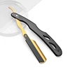 Classic Manual Shaving Straight Razor for Men Stainless Steel Barber Folding Knife Hairdresser Tool 6