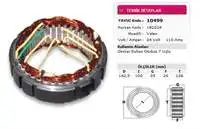 

10499 for STATOR type 24V 110A otar SULTAN bus