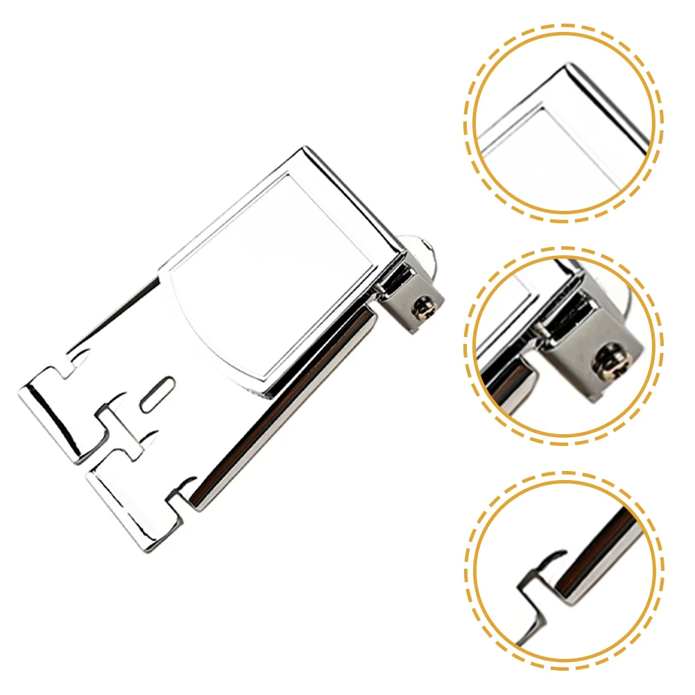 

Metal Banjo Tailpiece Parts 5-String Banjo Part Accessories Guitar Tailpiece Banjo Guitar Replacement Tailpiece Parts Silver