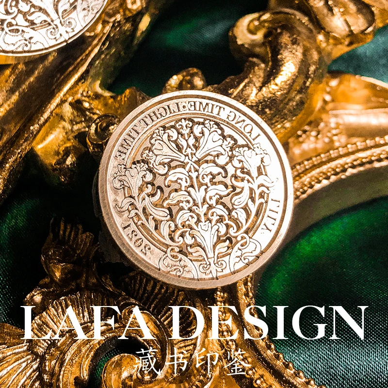 Brass Wax Seal Stamp for Invitations and DIY Crafts