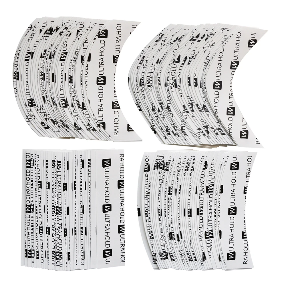 36개/72개/108개입 화이트 울트라 홀드 가발 양면 레이스 가발 테이프 (투피/레이스 가발/테이프 헤어 익스텐션 헤어 접착 테이프)