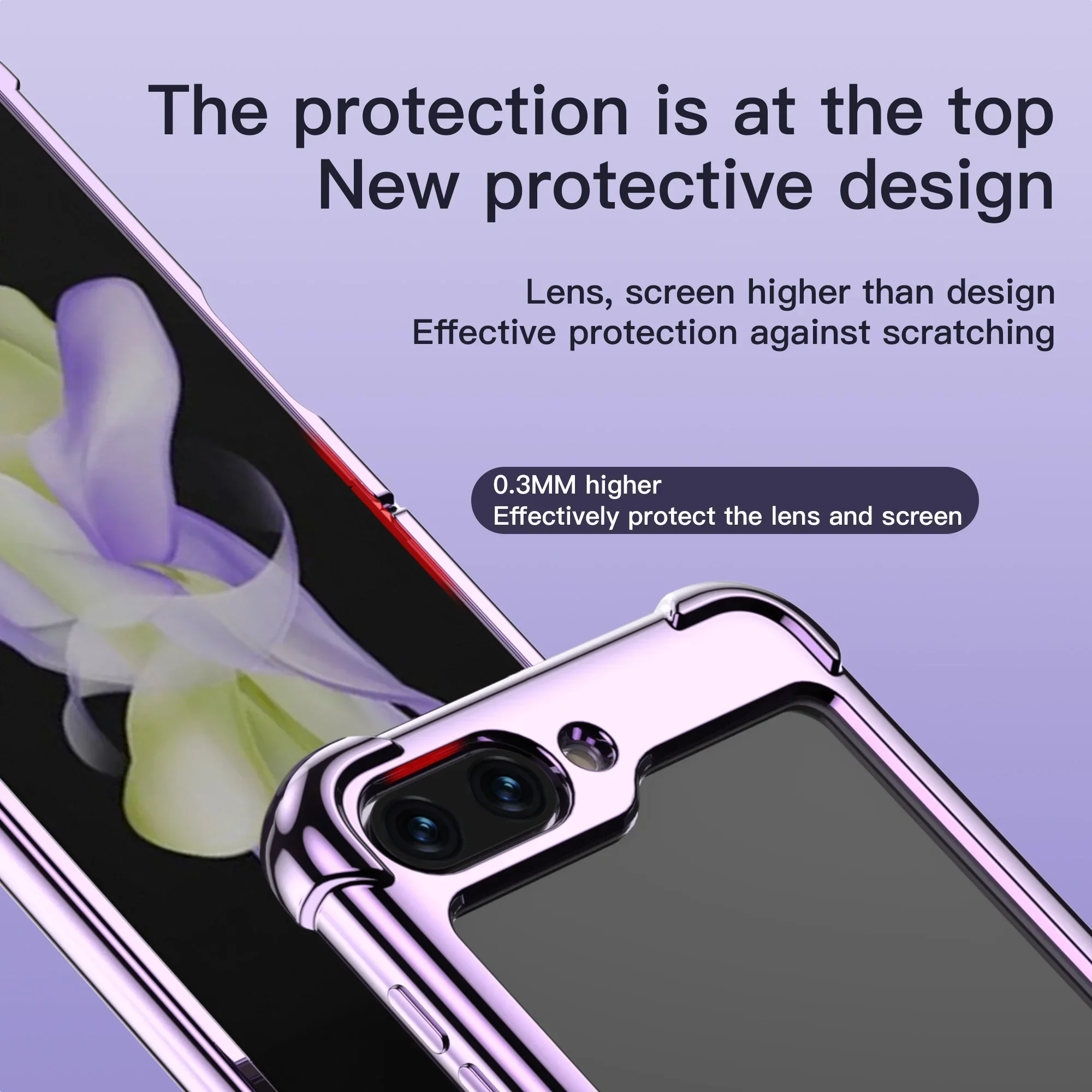 Luxury Plating Ultra Thin Shockproof Soft Case with Electroplated Anti-drop Protection