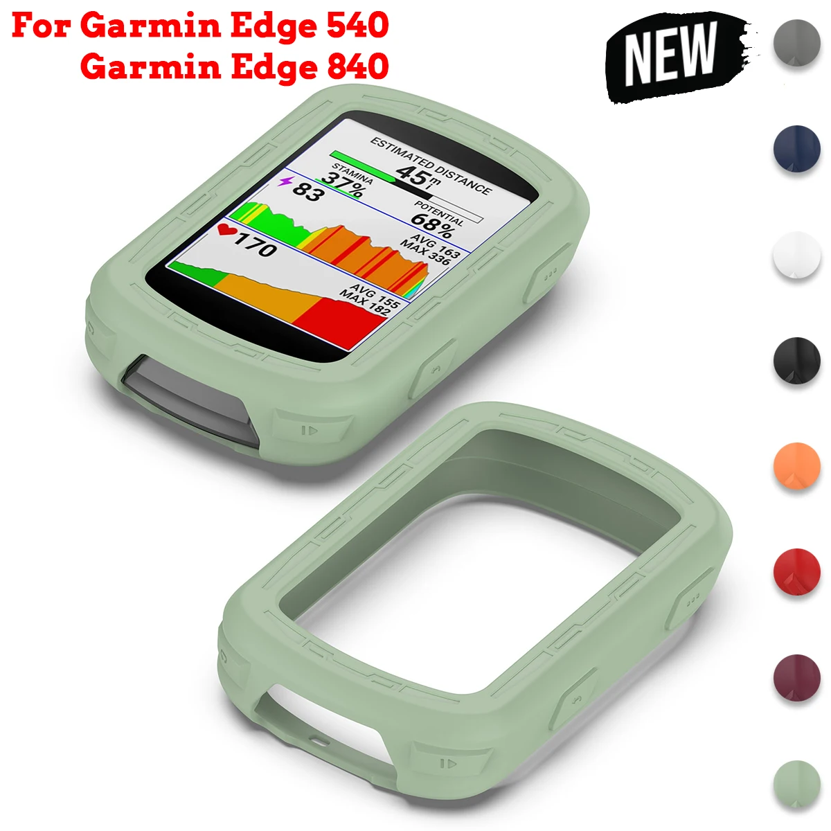 Silicone Protective Case with TPU Screen Protector