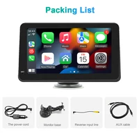 Portable Touch Screen 7inch IPS CarPlay Android Auto Car Radio Multimedia Video Player GPS Navigation  Wifi  Rear View Camera - Image 6